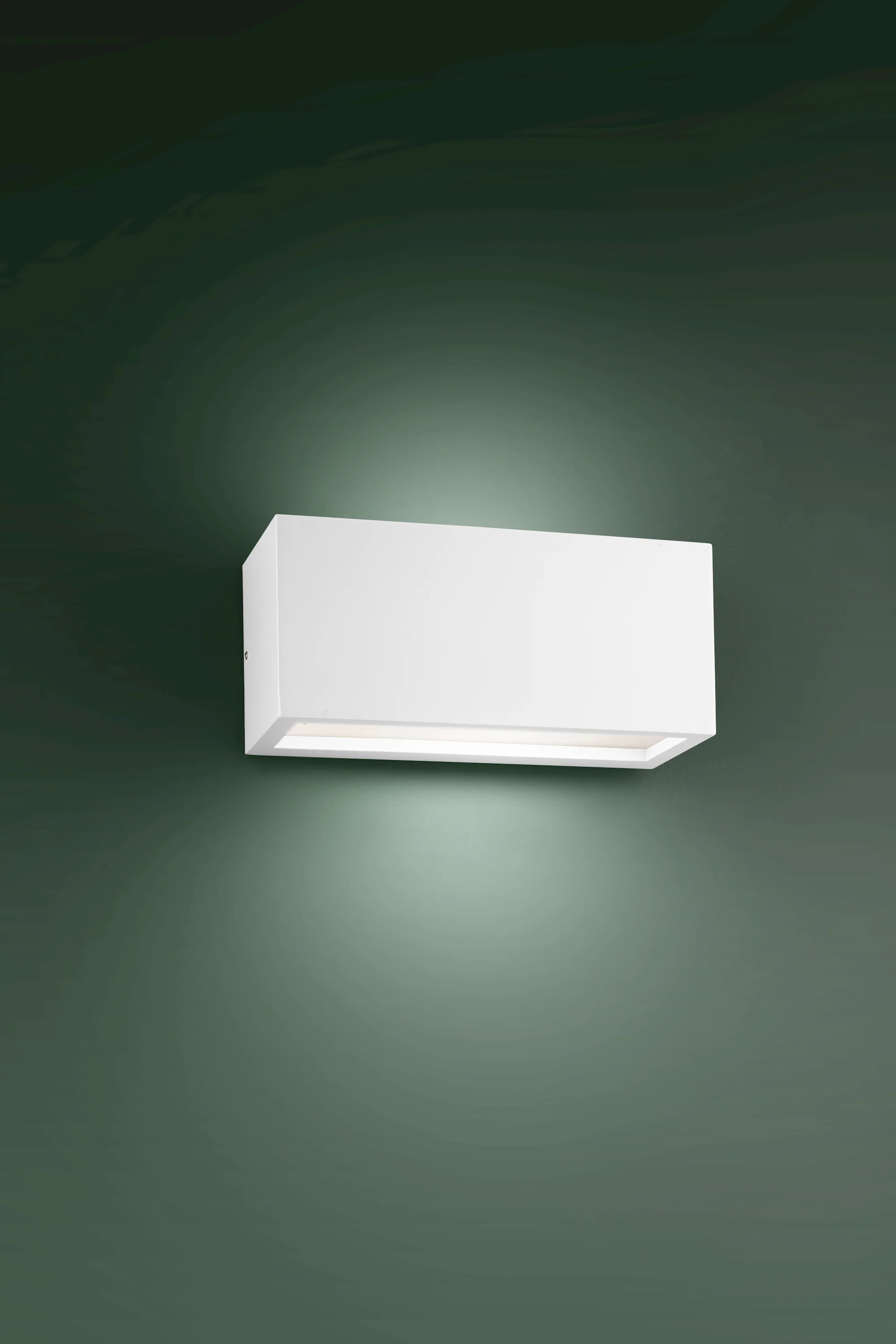 Applique esterno Mask luce indiretta - Bianco