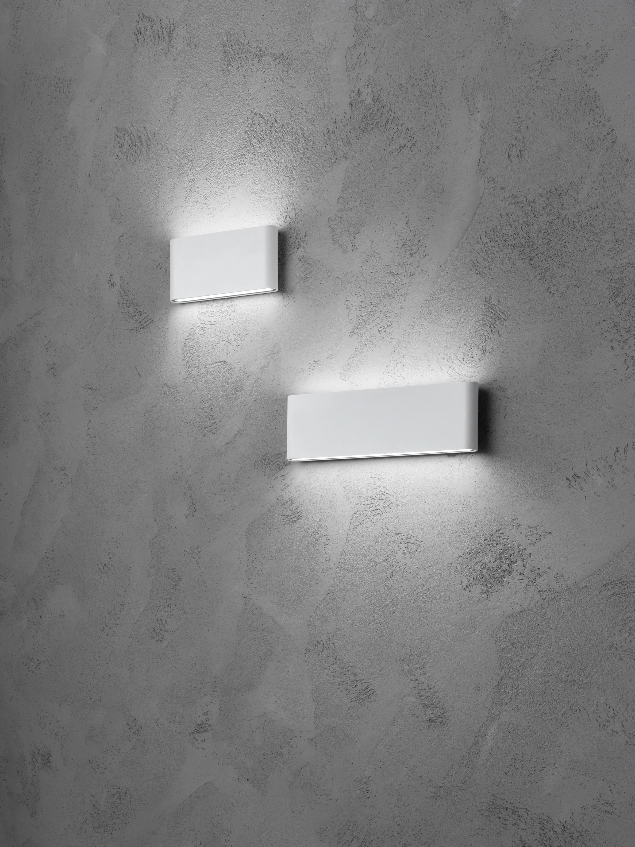 Applique esterno Stein bi-emissione - Bianco
