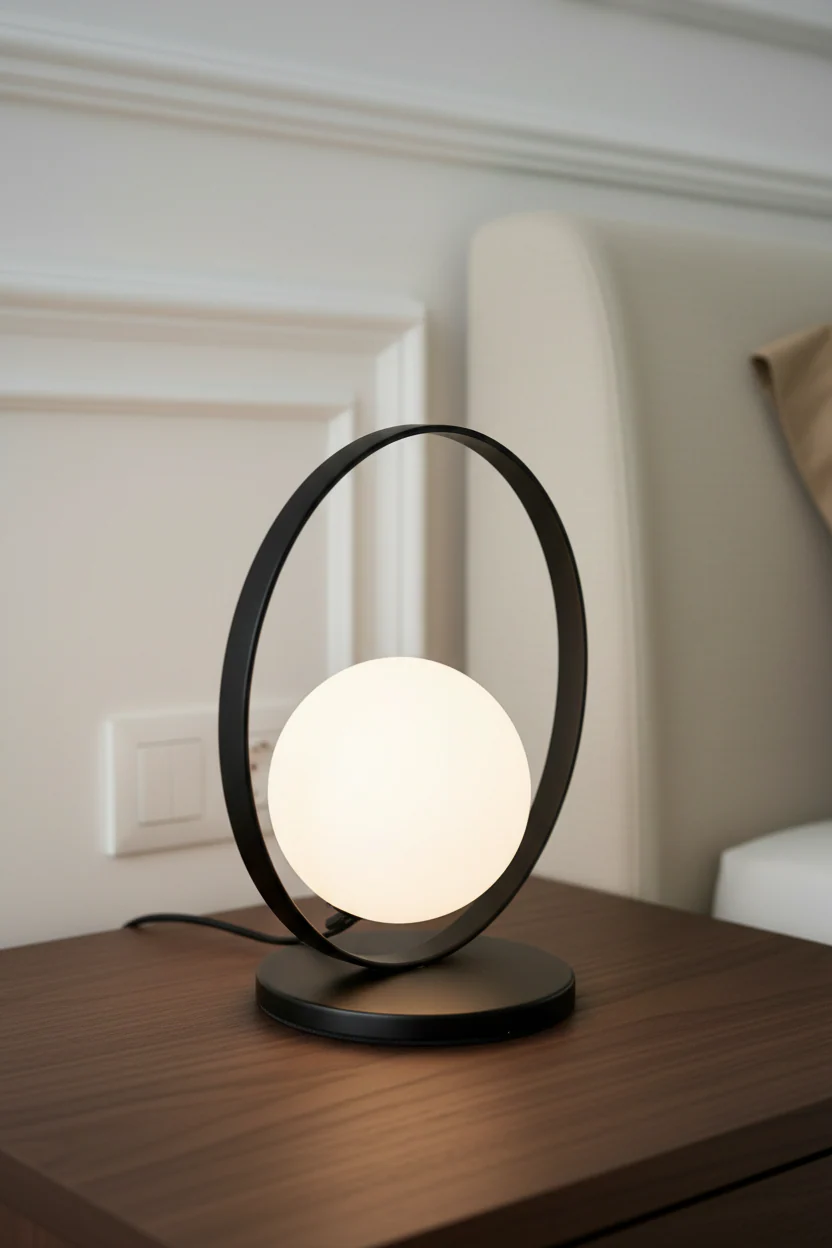 Lampada tavolo Spalato - Nero - Image 2