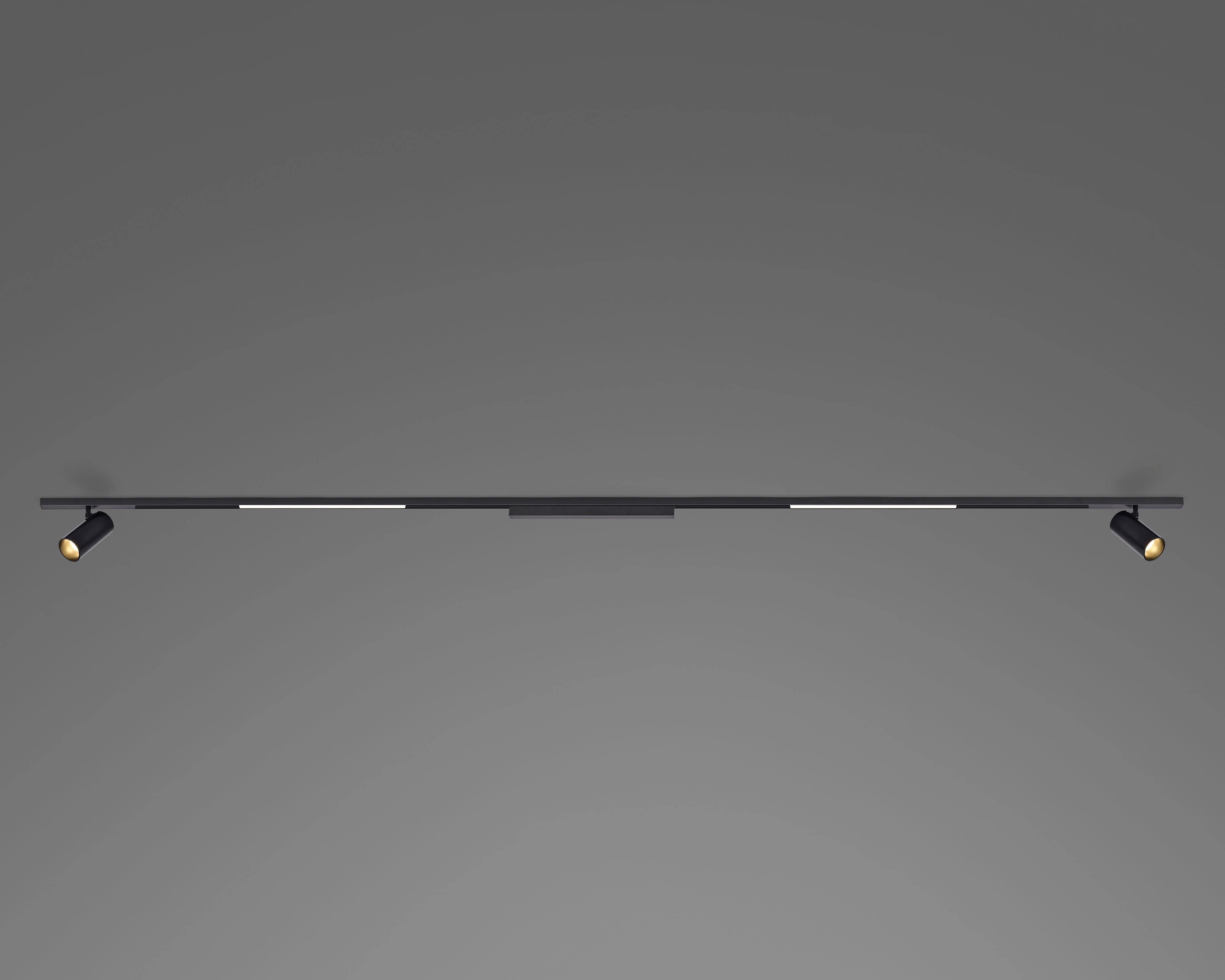 Pacchetto Karma binario magnetico 2 metri. Sorgenti luminose: 2 Faretti Large 7W + 2 Strip led 30cm