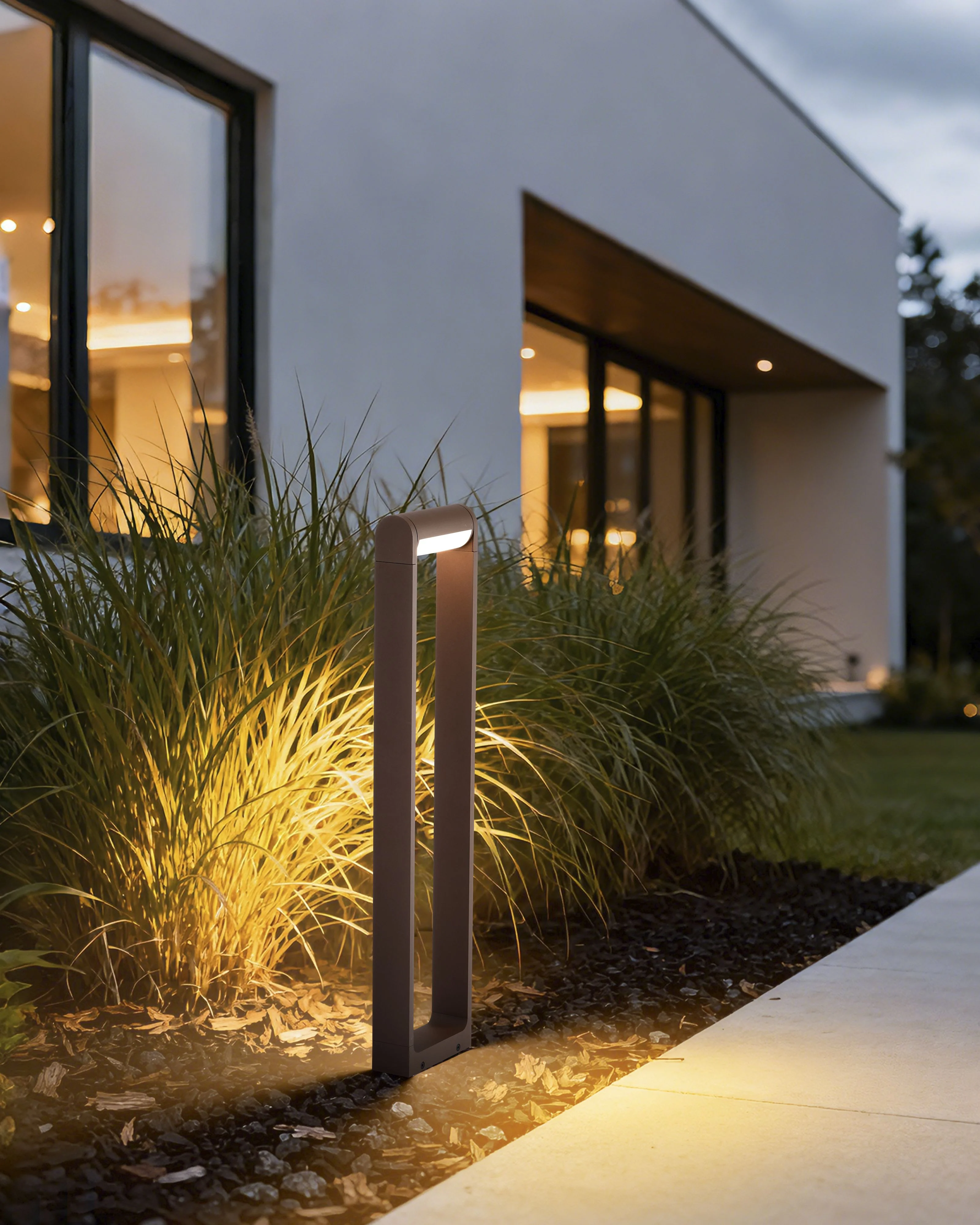 Paletto da terra Focus - 60cm Corten - Image 8