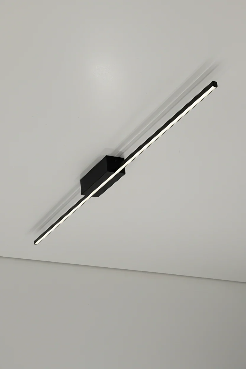 Plafoniera Linea 100 - Nera