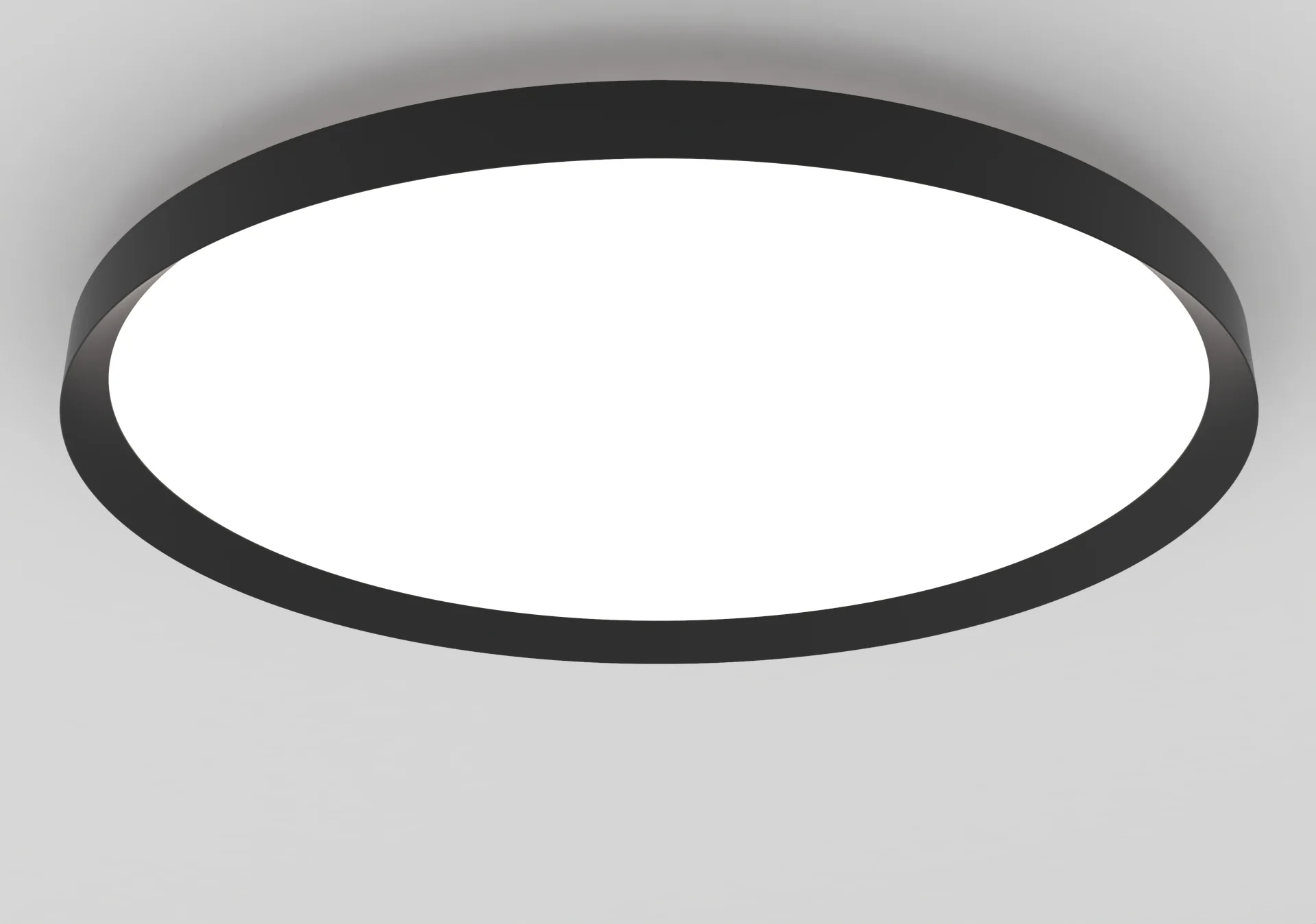Plafoniera Slim - Nero - Image 2