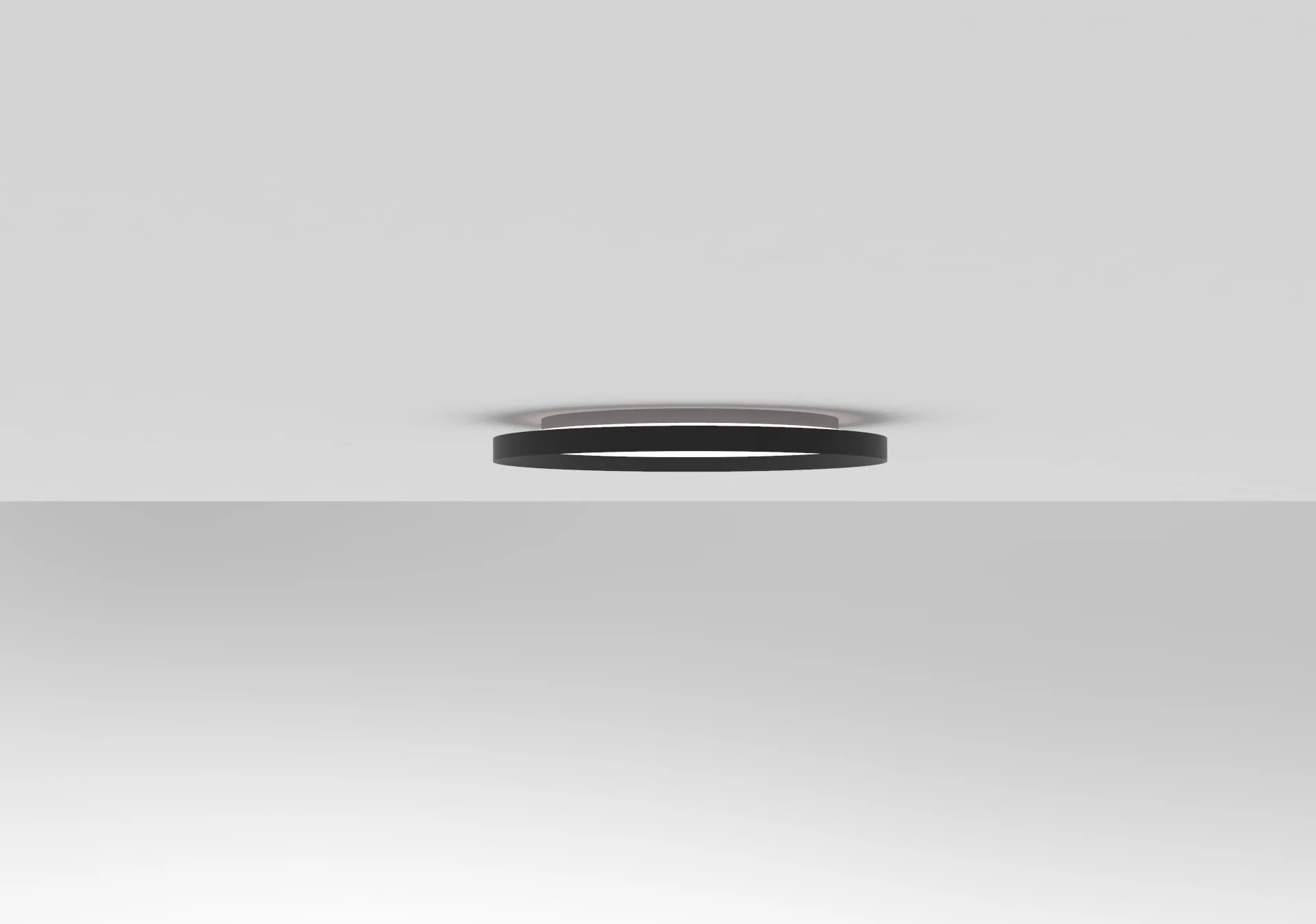 Plafoniera Slim - Nero - Image 4