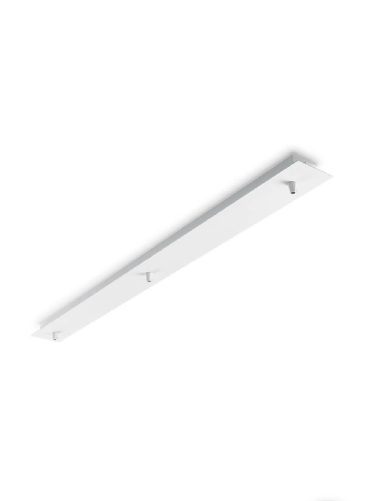 Rosone multiplo 3 uscite rettangolare - Bianco
