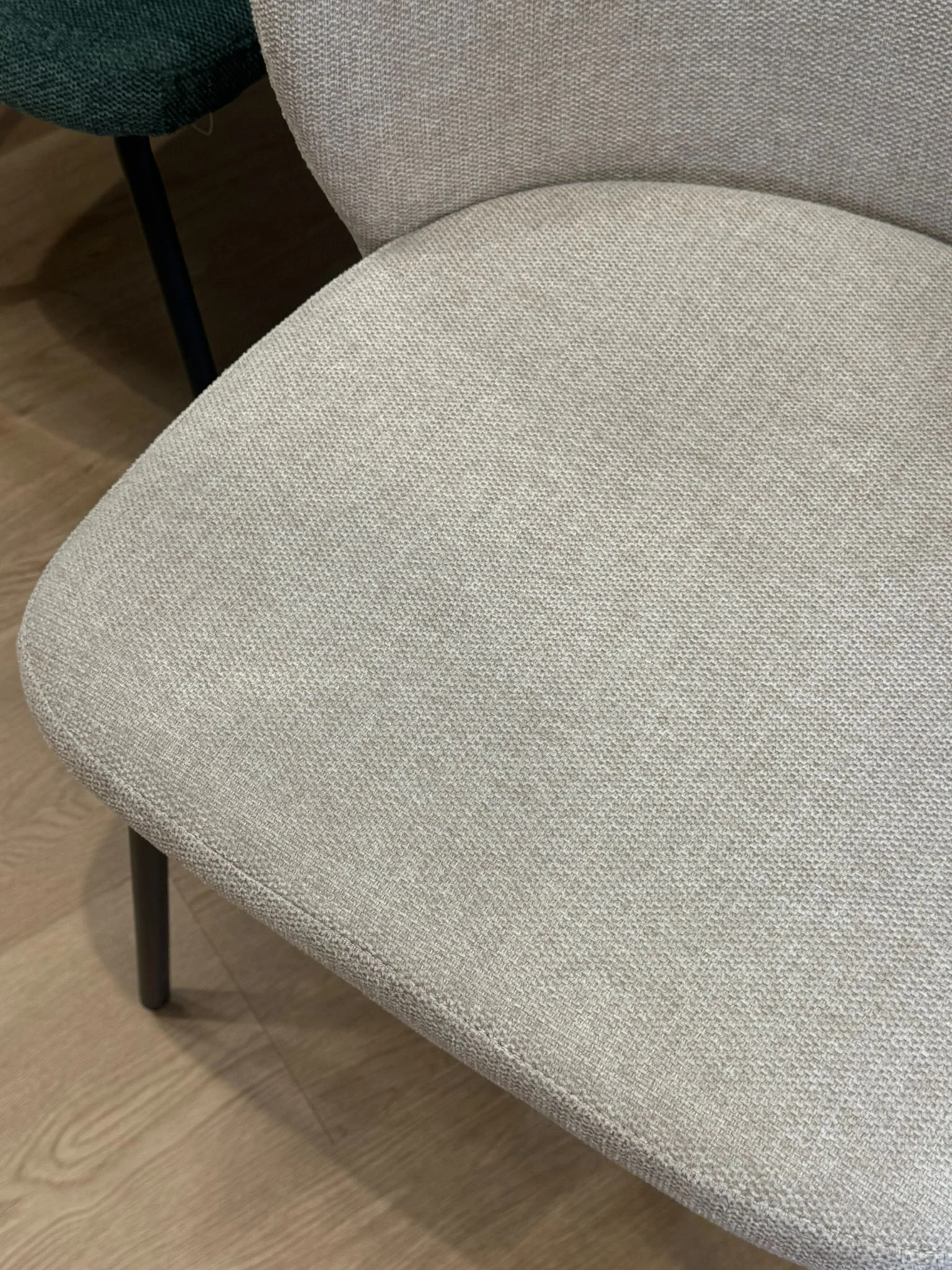 Set 2 poltrone Giulia - tessuto beige - Image 5
