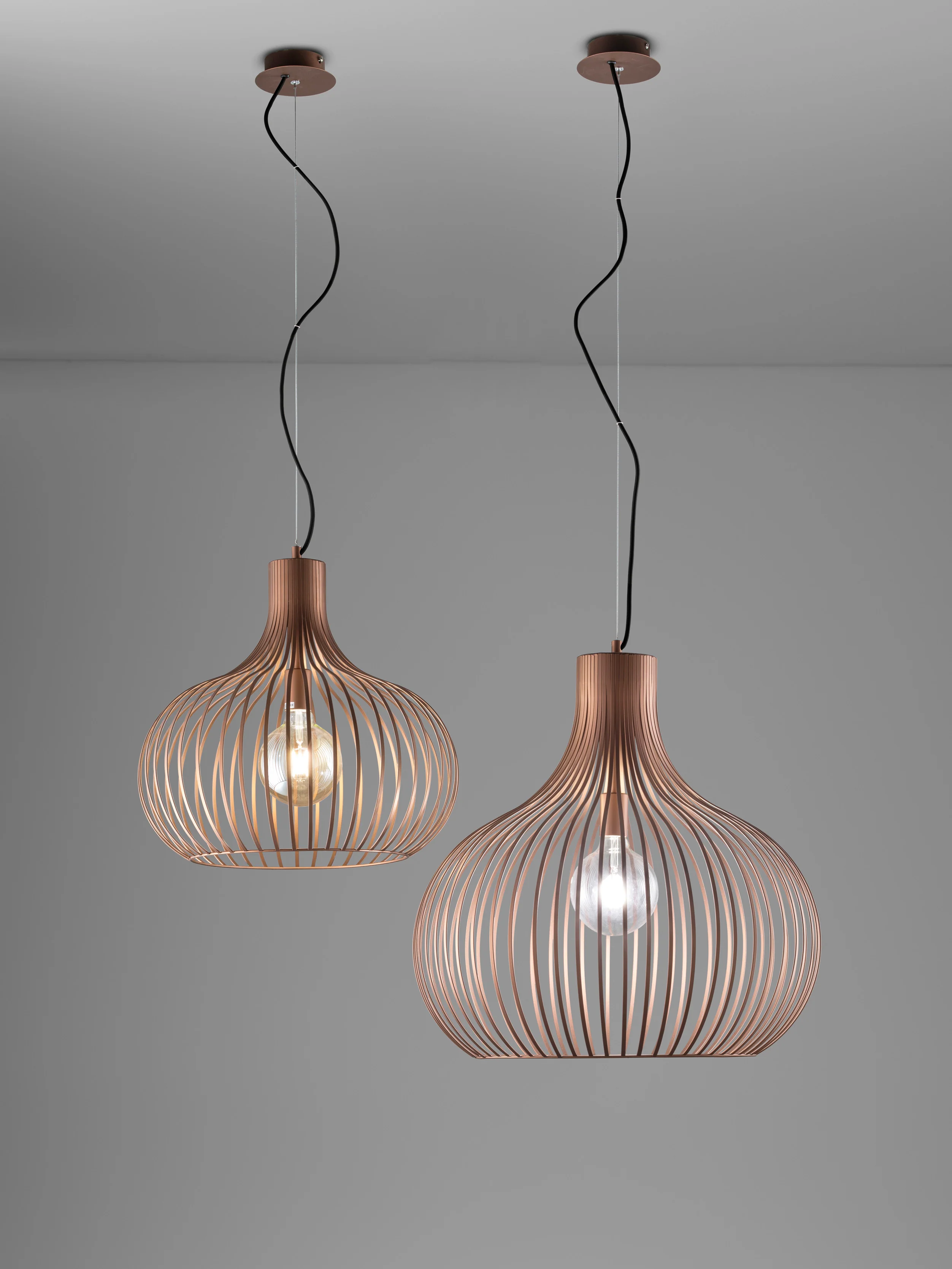 Sospensione Gabbia Bronzo - Image 3