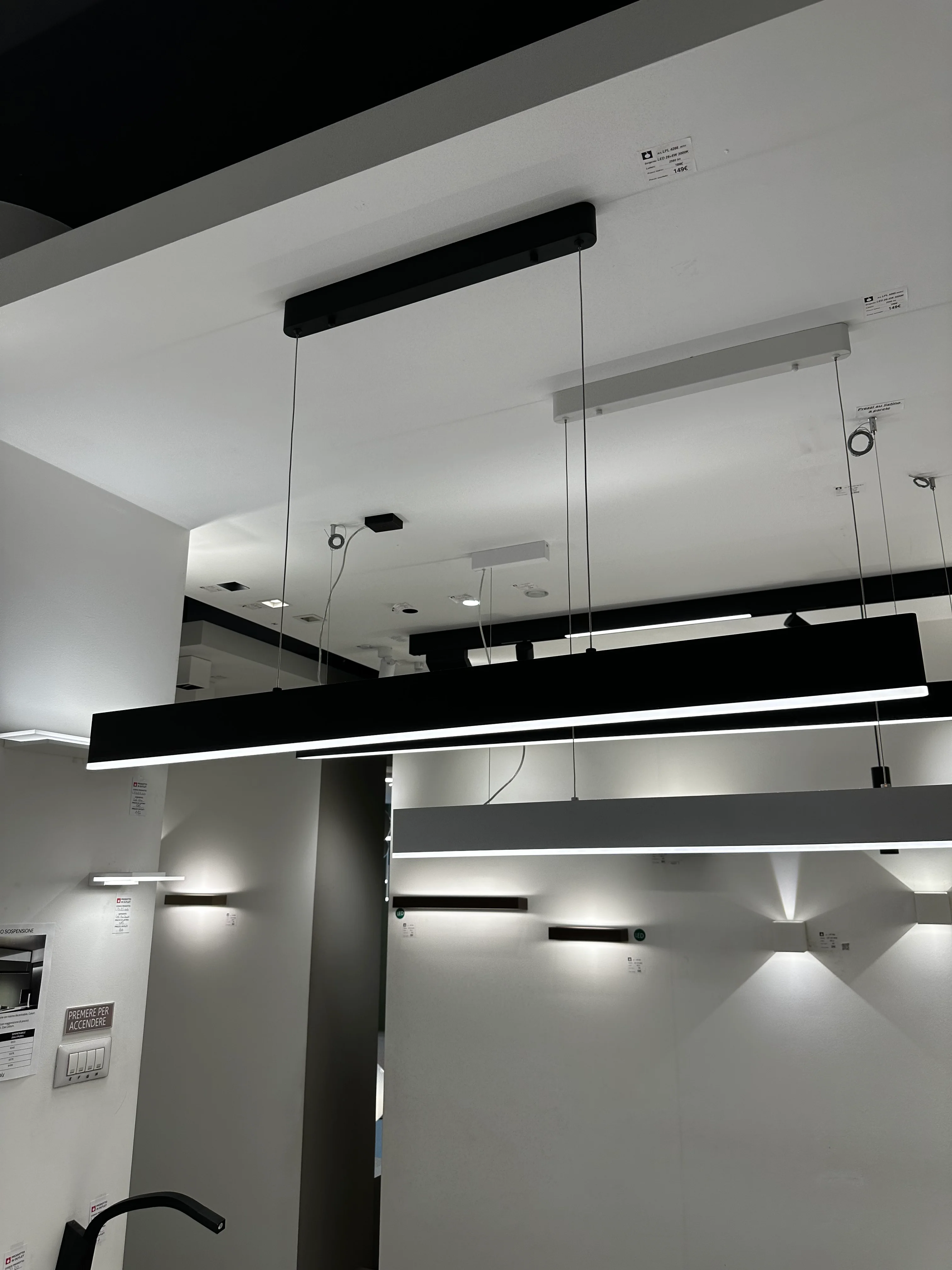 Sospensione Slim - Nero - Image 3